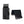Schwarzes RFID Slim Wallet kombiniert mit schwarzem Visitenkarten-Case – elegantes Business Zubehör