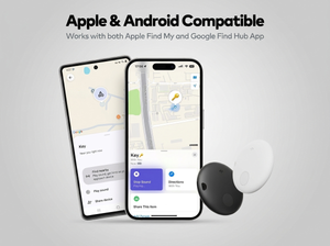 SPARTANHUB Smart Finder kompatibel mit Apple Find My und Google Find Hub – Ortung auf iPhone und Android