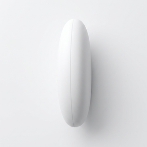 Seitenprofil des SPARTANHUB Smart Finder in weiss, nur 8 mm flaches Design