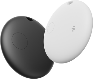 SPARTANHUB Smart Finder in Schwarz und Weiss, beide Farbvarianten